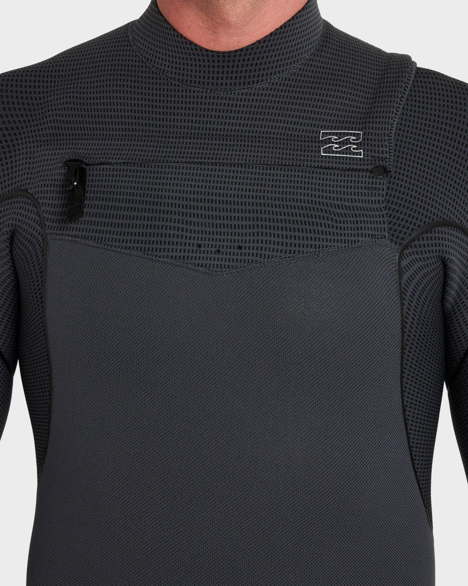 Mens 3/2mm Furnace Natural Chest Zip Wetsuit