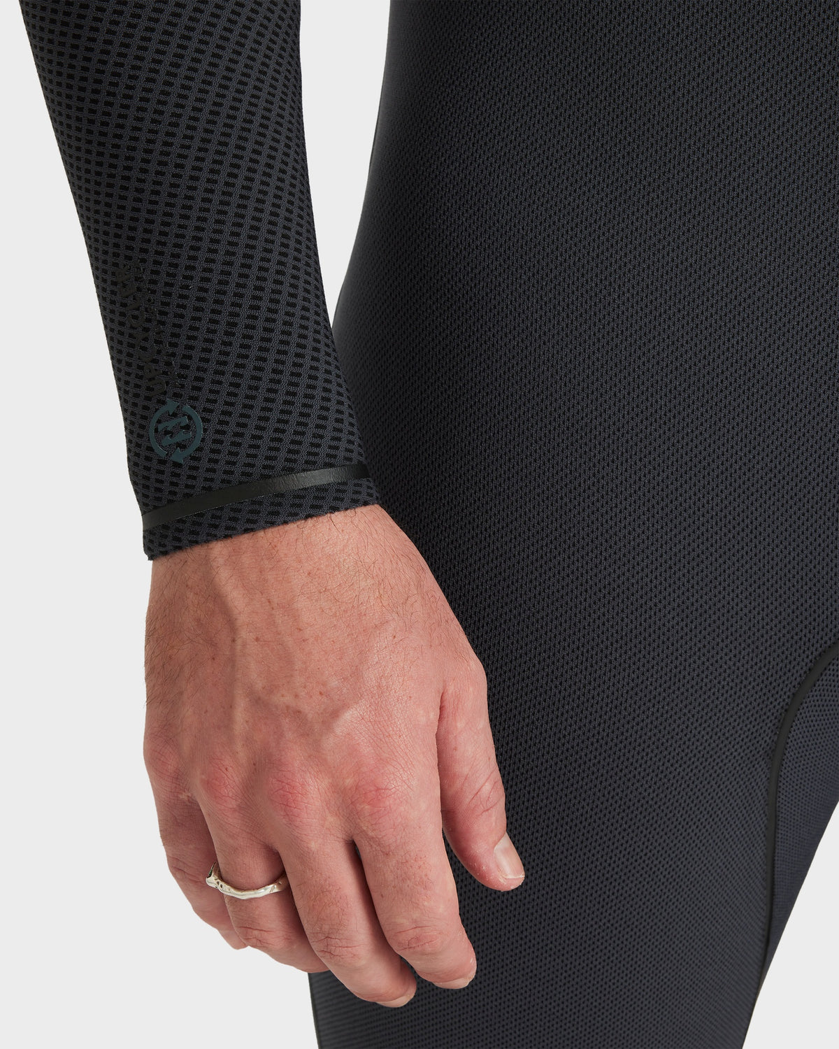 Mens 3/2mm Furnace Natural Chest Zip Wetsuit