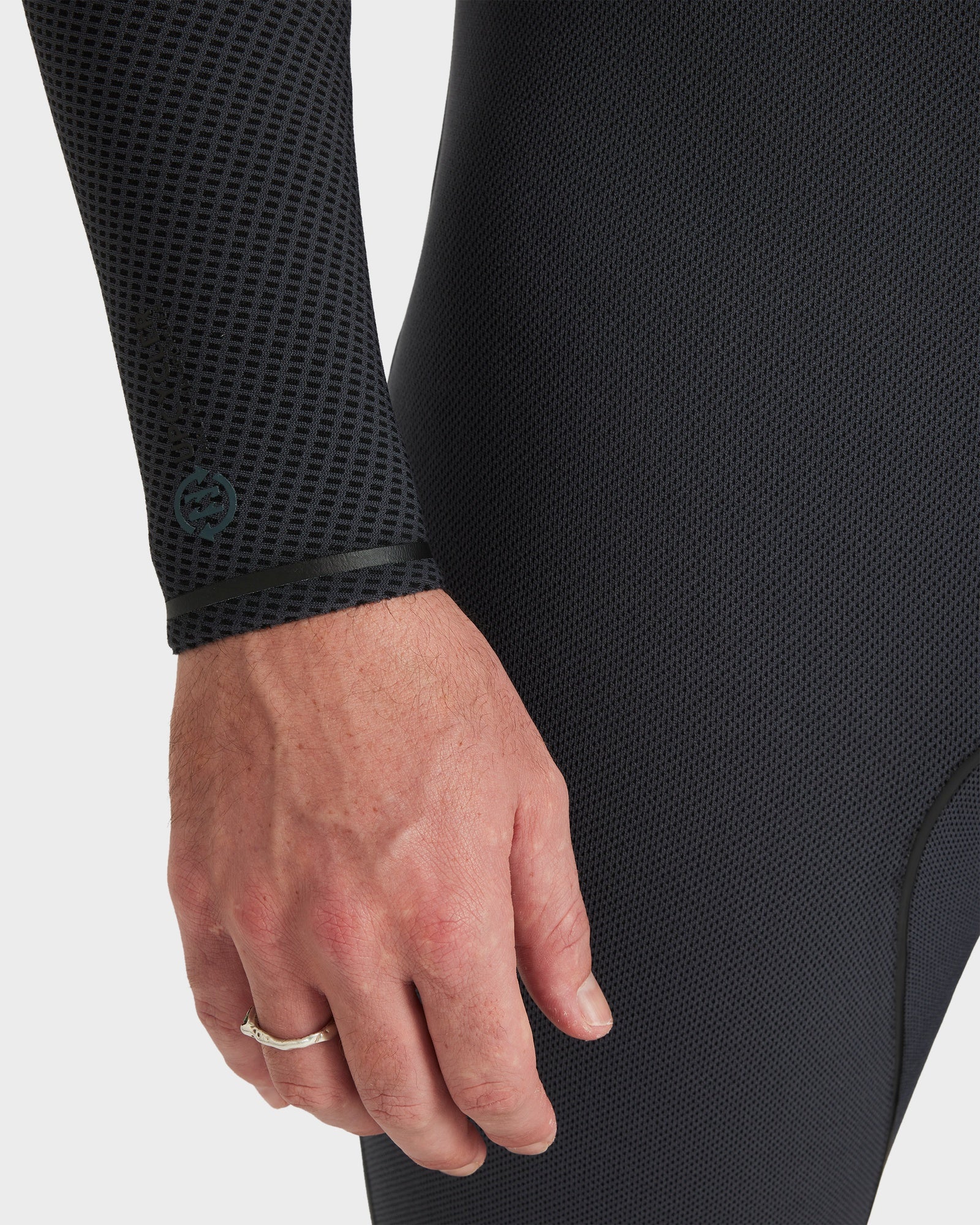 Mens 3/2mm Furnace Natural Chest Zip Wetsuit