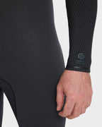 Mens 3/2mm Furnace Natural Chest Zip Wetsuit
