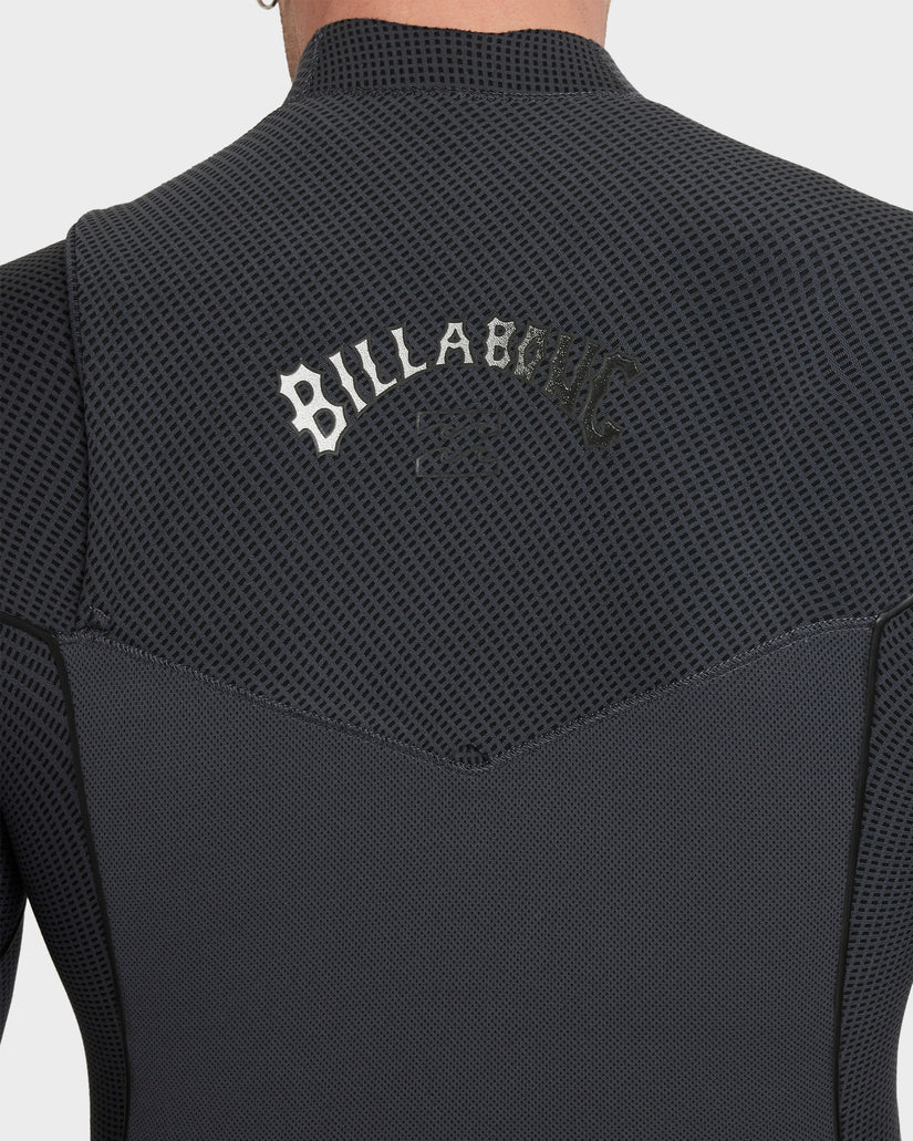 Mens 3/2mm Furnace Natural Chest Zip Wetsuit