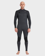 Mens 3/2mm Furnace Natural Chest Zip Wetsuit