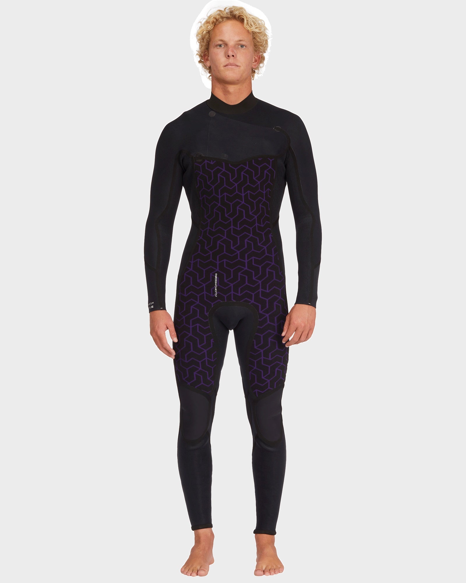 Mens 4/3Mm Absolute Natural Chest Zip Long Sleeve Fullsuit