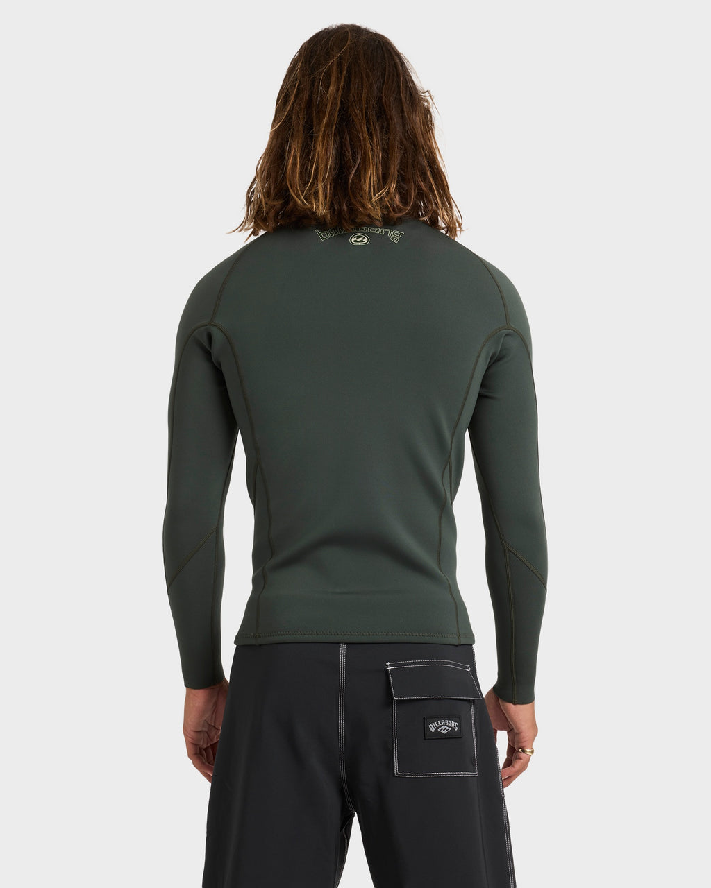 Mens 1/1Mm Absolute Natural Long Sleeve Wetsuit Top