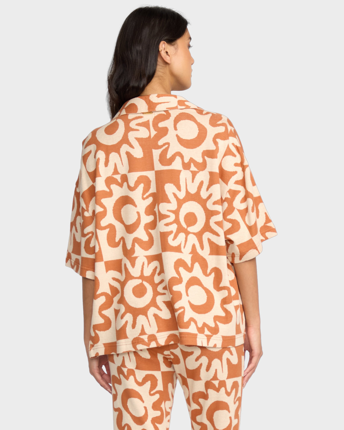 Womens Lost Waves Short Sleeve Shirt