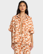 Womens Lost Waves Short Sleeve Shirt