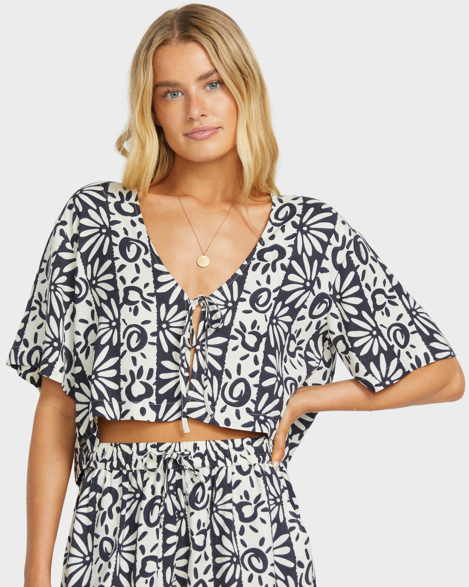 Womens Sunflower Blouse