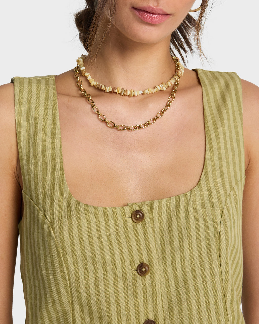 Womens Another Wave Woven Tank Top