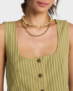 Womens Another Wave Woven Tank Top