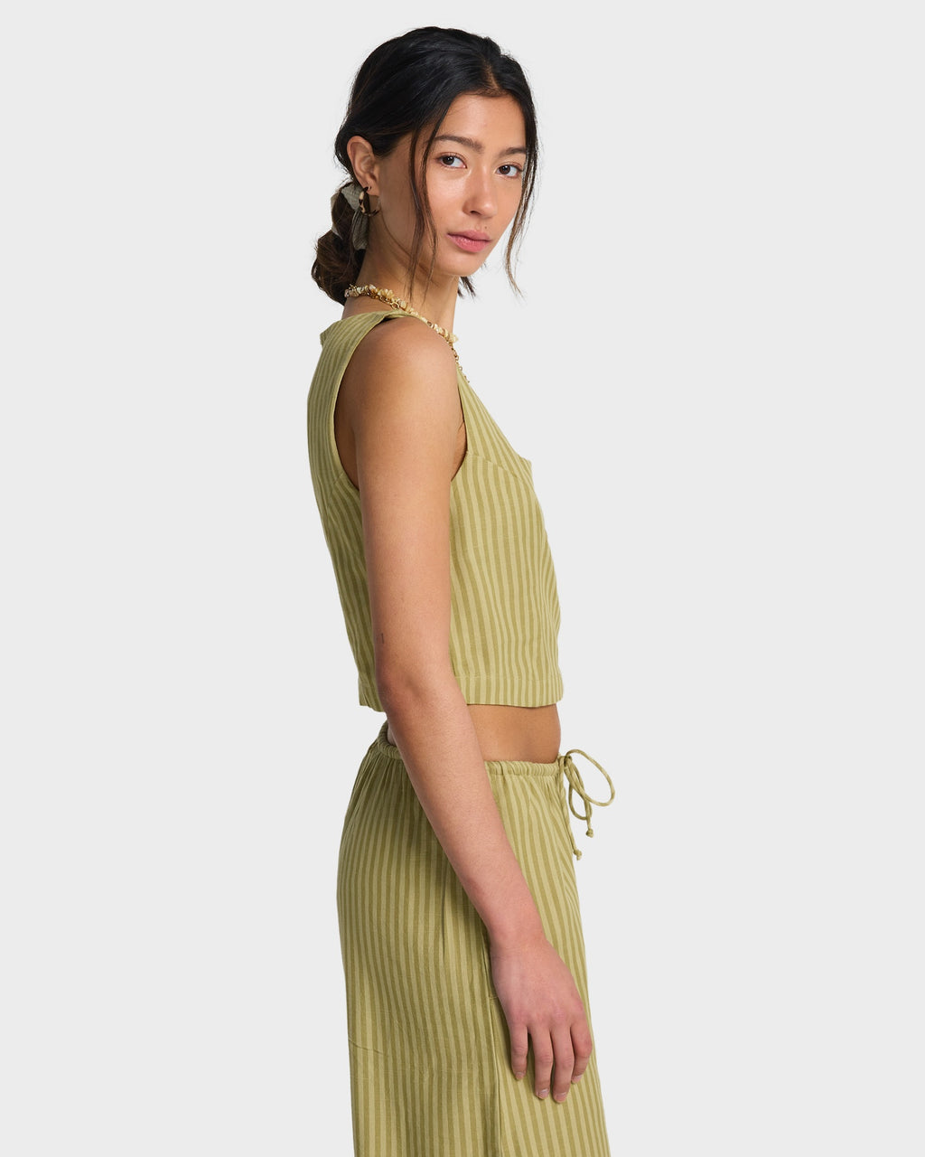 Womens Another Wave Woven Tank Top