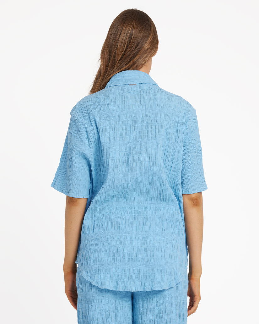 Womens Laura Oversized Short Sleeve Shirt