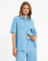 Womens Laura Oversized Short Sleeve Shirt