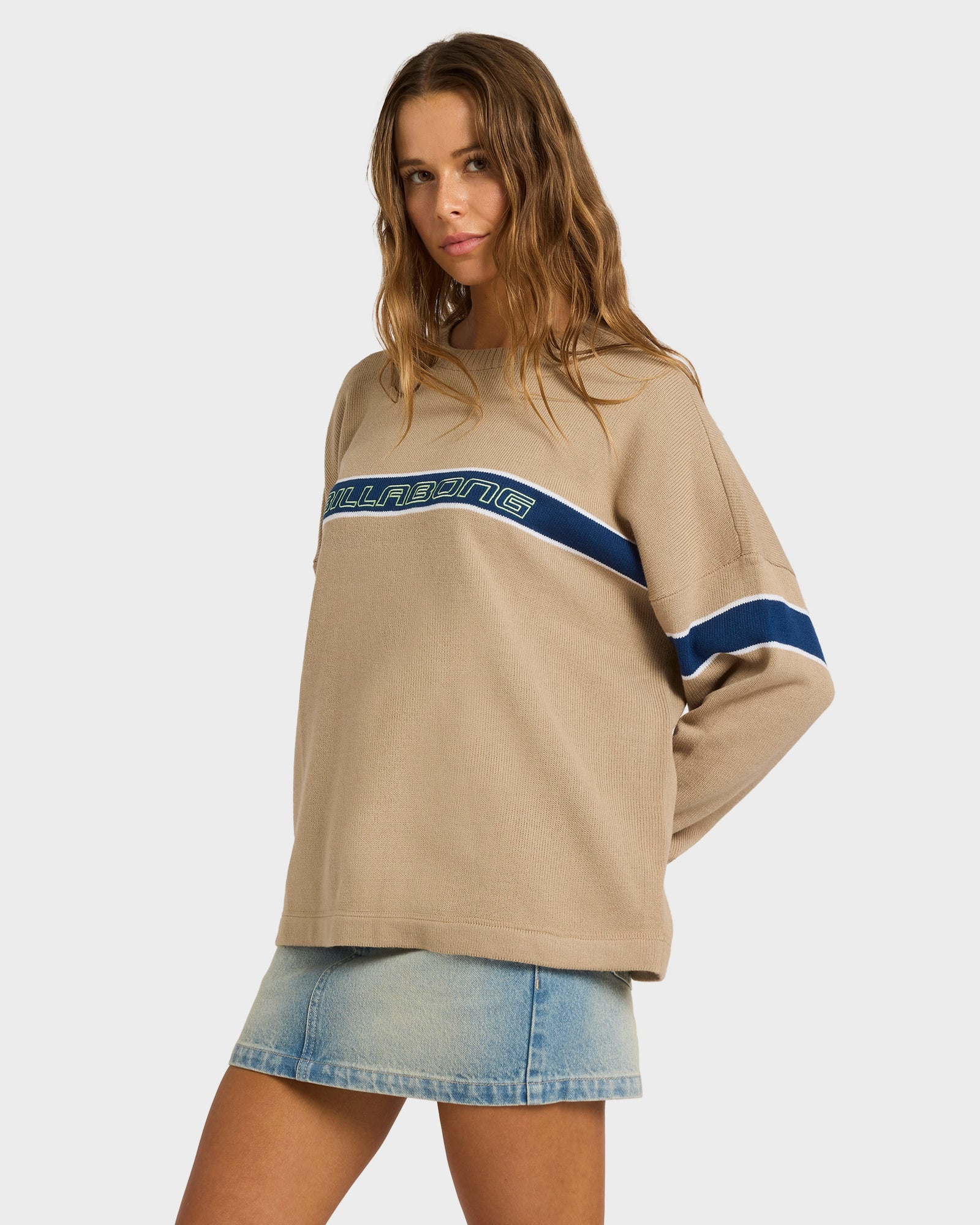 Womens Supalove Oversized Sweatshirt