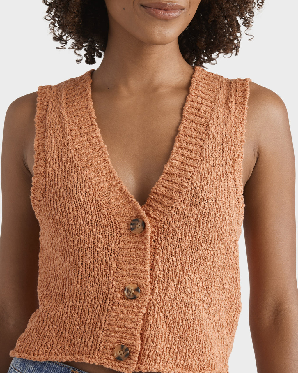 Womens Gia Sweater Vest Top