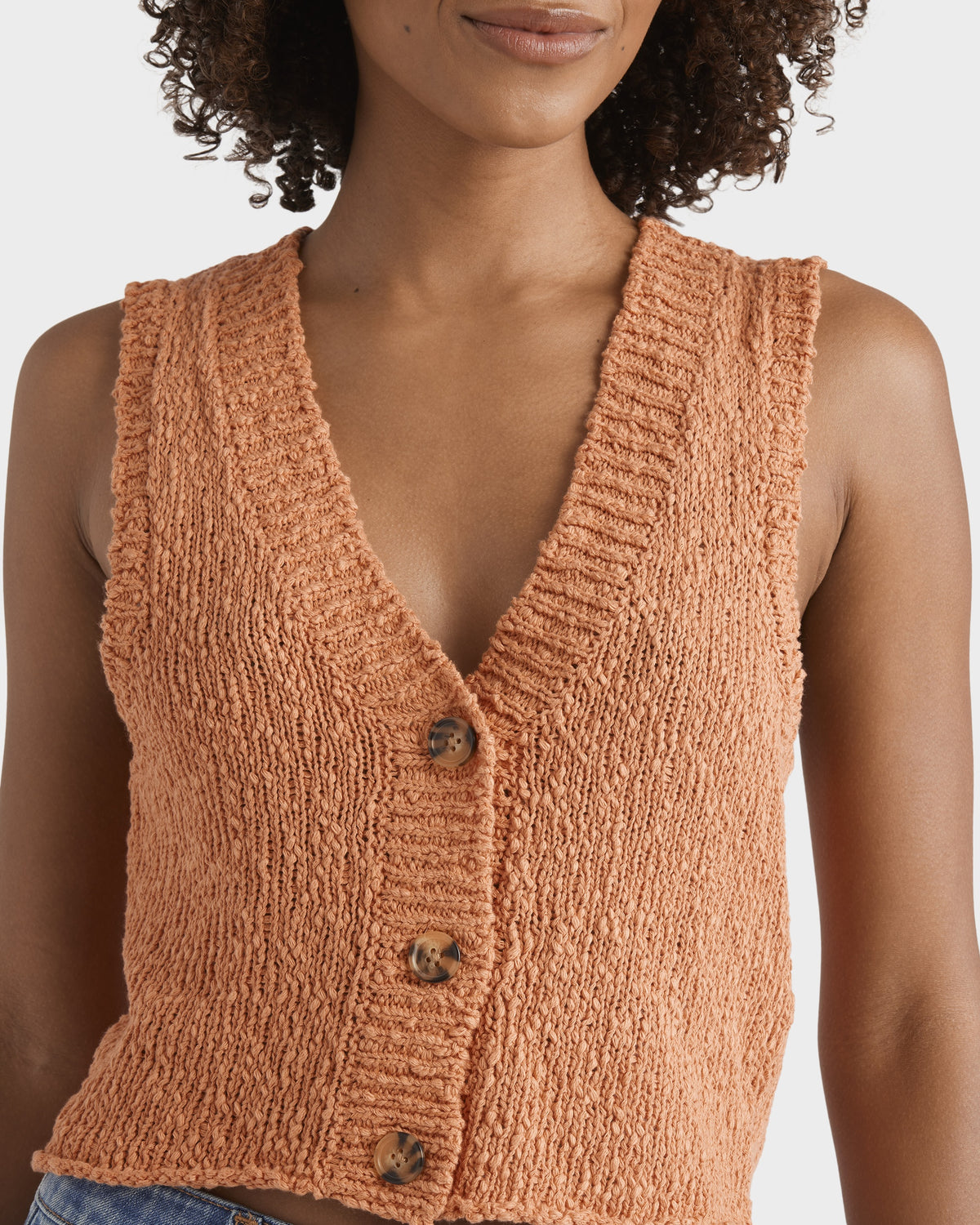 Womens Gia Sweater Vest Top