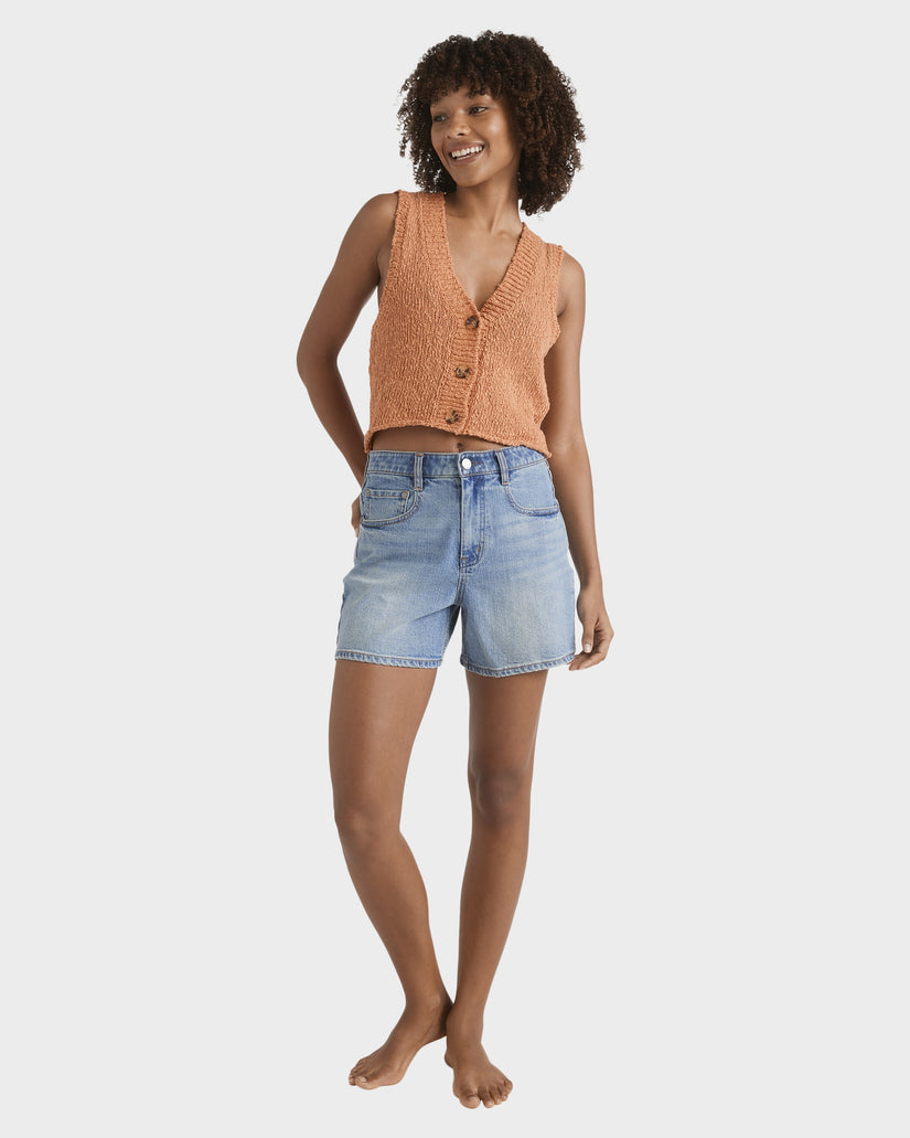 Womens Gia Sweater Vest Top