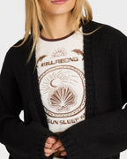 Womens Soft Sun Open Front Cardigan