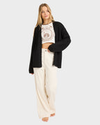 Womens Soft Sun Open Front Cardigan