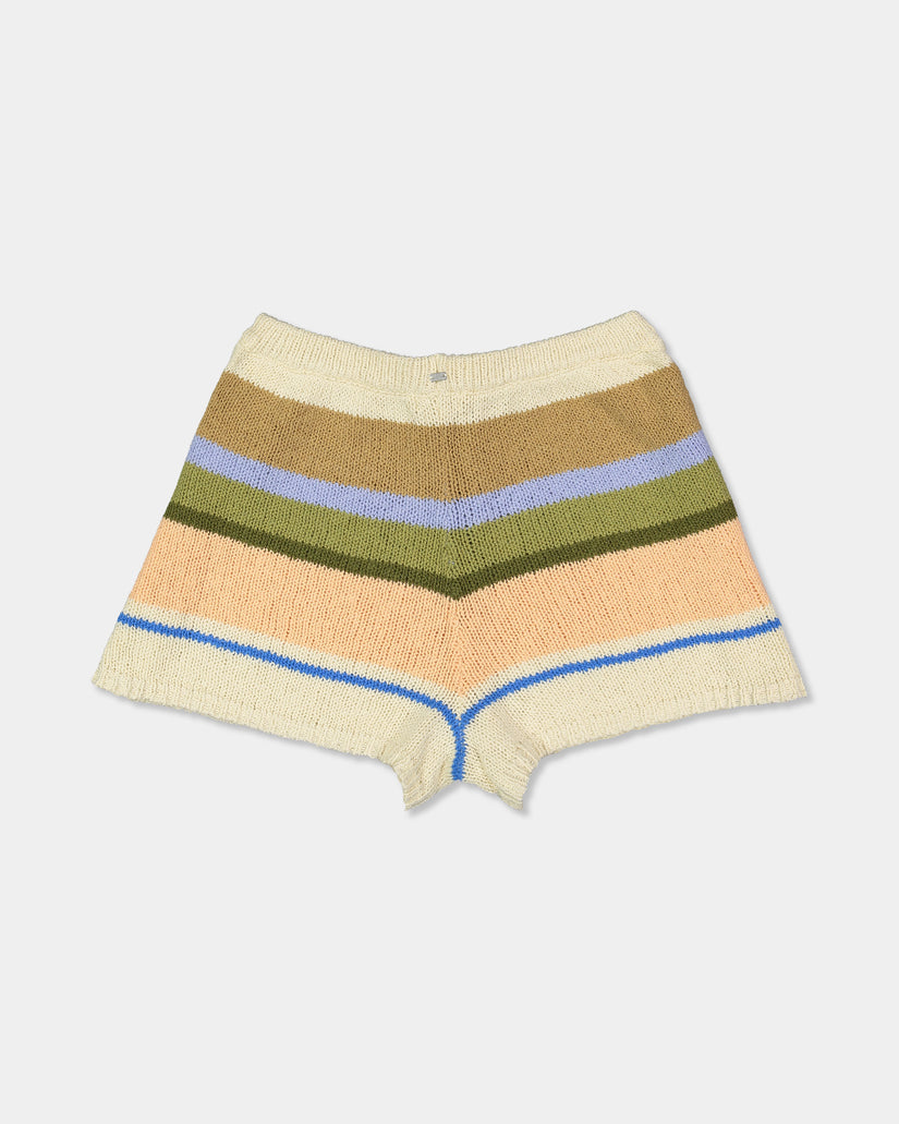 Womens Bright Sol Elastic Waist Shorts