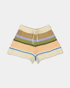 Womens Bright Sol Elastic Waist Shorts