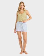 Womens Wanderer Elastic Waist Shorts