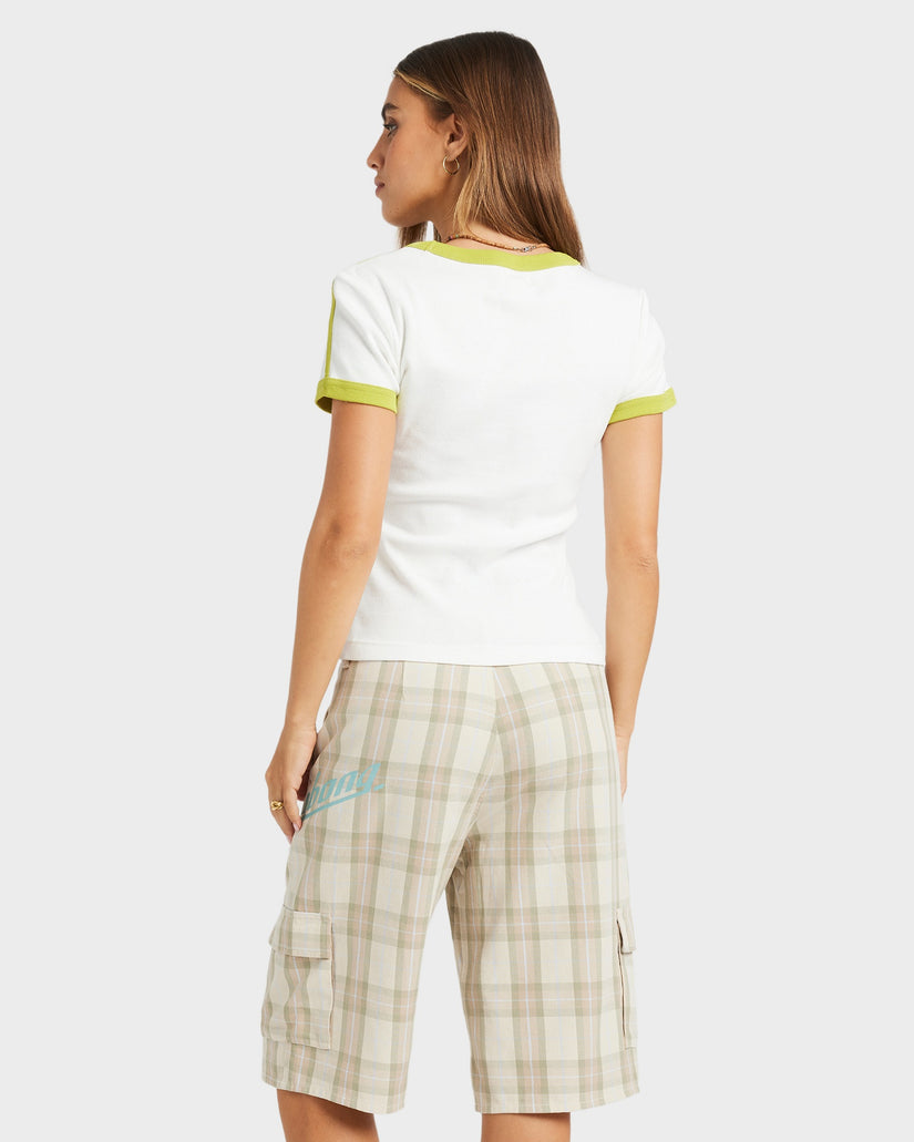 Womens No Doubt Elastic Waist Shorts