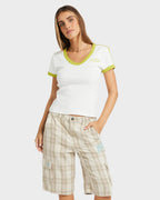 Womens No Doubt Elastic Waist Shorts
