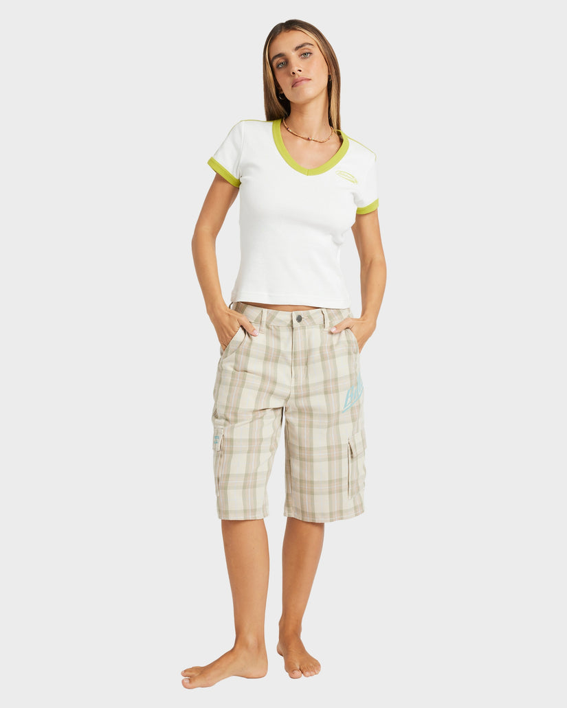 Womens No Doubt Elastic Waist Shorts