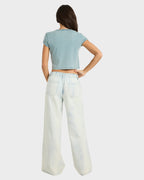 Womens Jade Saltwashed Wide-Leg Pants