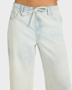 Womens Jade Saltwashed Wide-Leg Pants