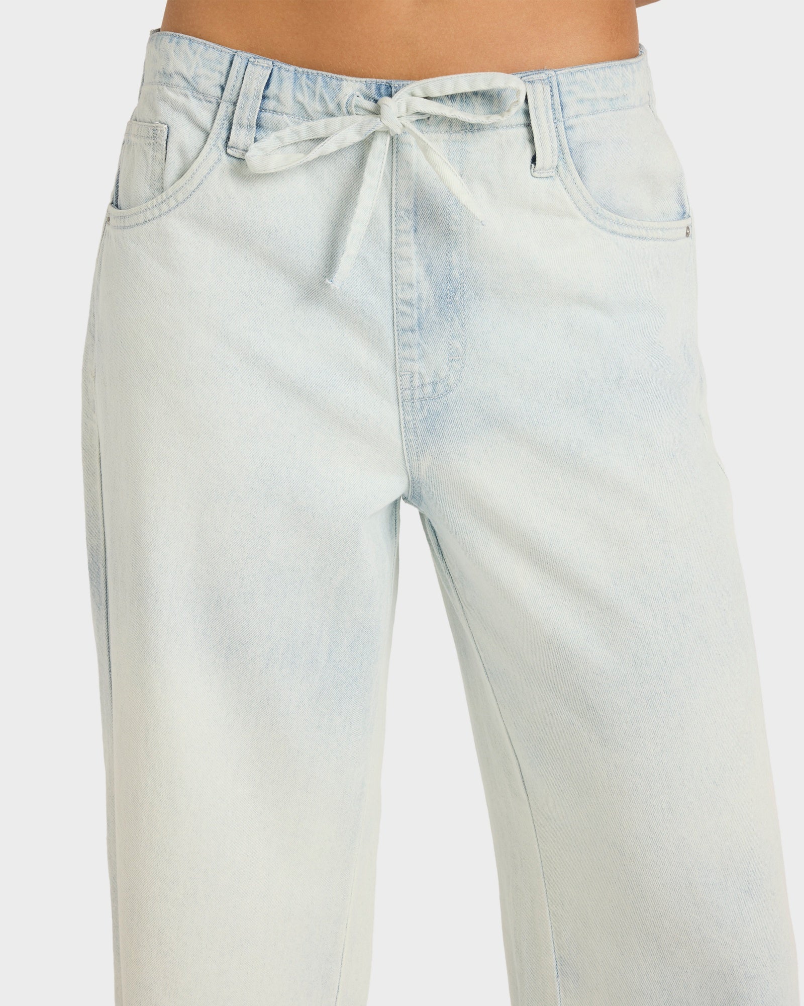 Womens Jade Saltwashed Wide-Leg Pants