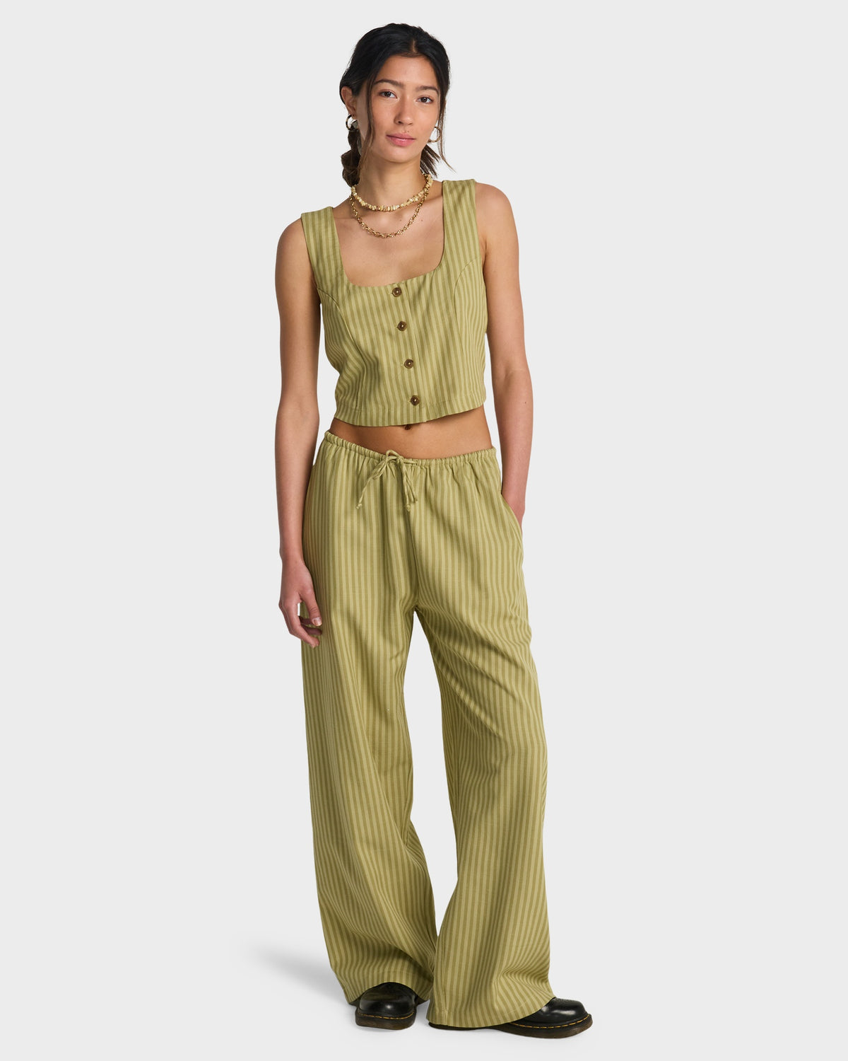 Womens Another Wave Elastic Waist Pants
