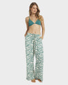 Womens All The Waves Elastic Pants