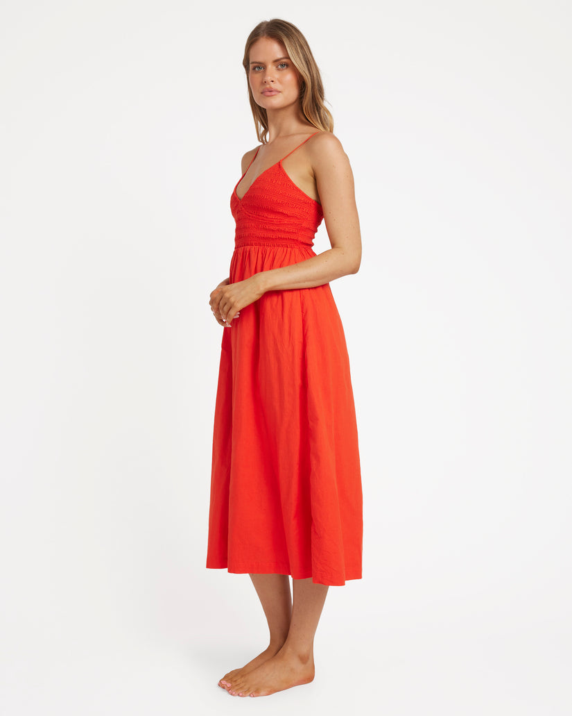 Womens Such A Trip Midi Dress