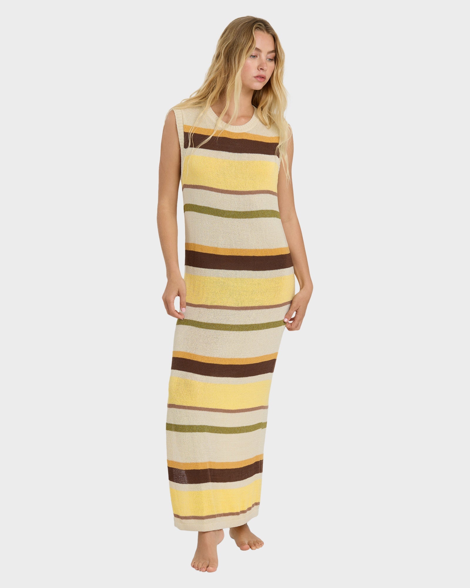 Womens Those Days Knit Maxi Dress