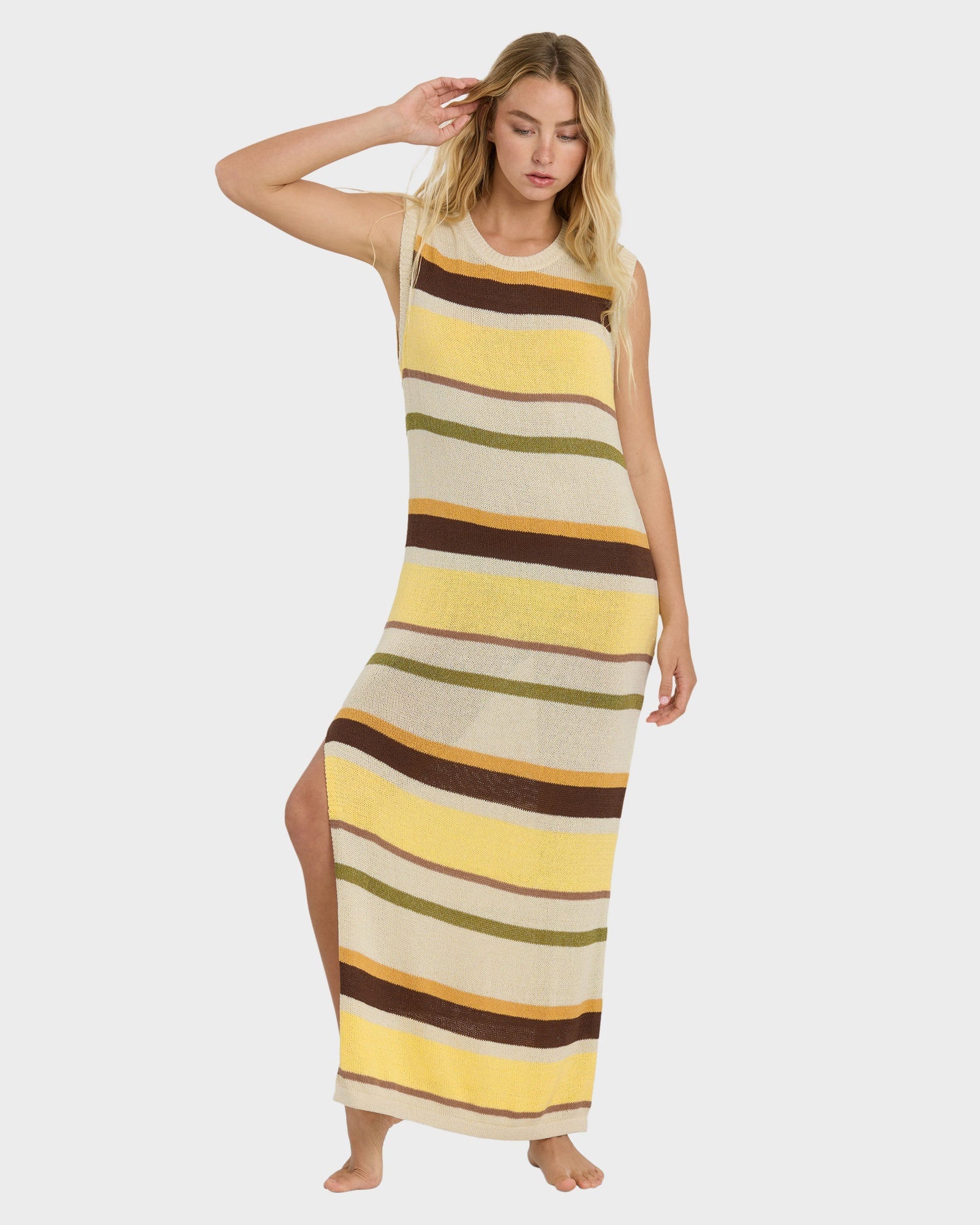 Womens Those Days Knit Maxi Dress