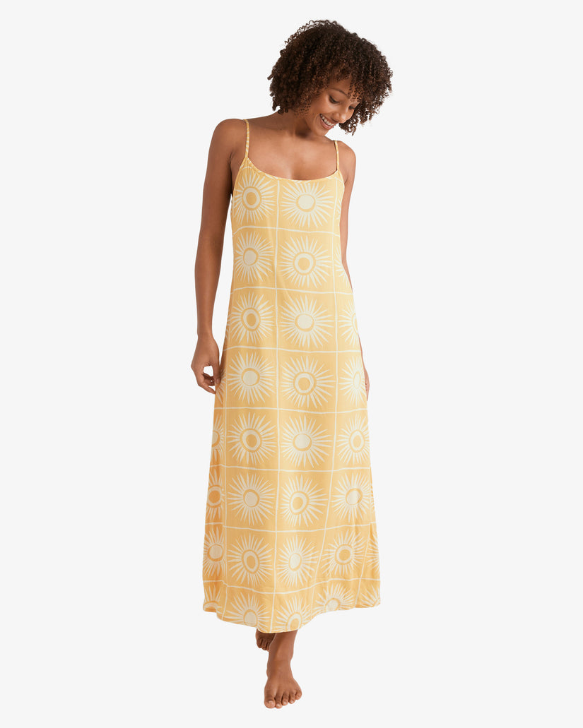 Womens Sun Glow Maxi Dress