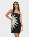 Womens Sun Rays Mini Dress