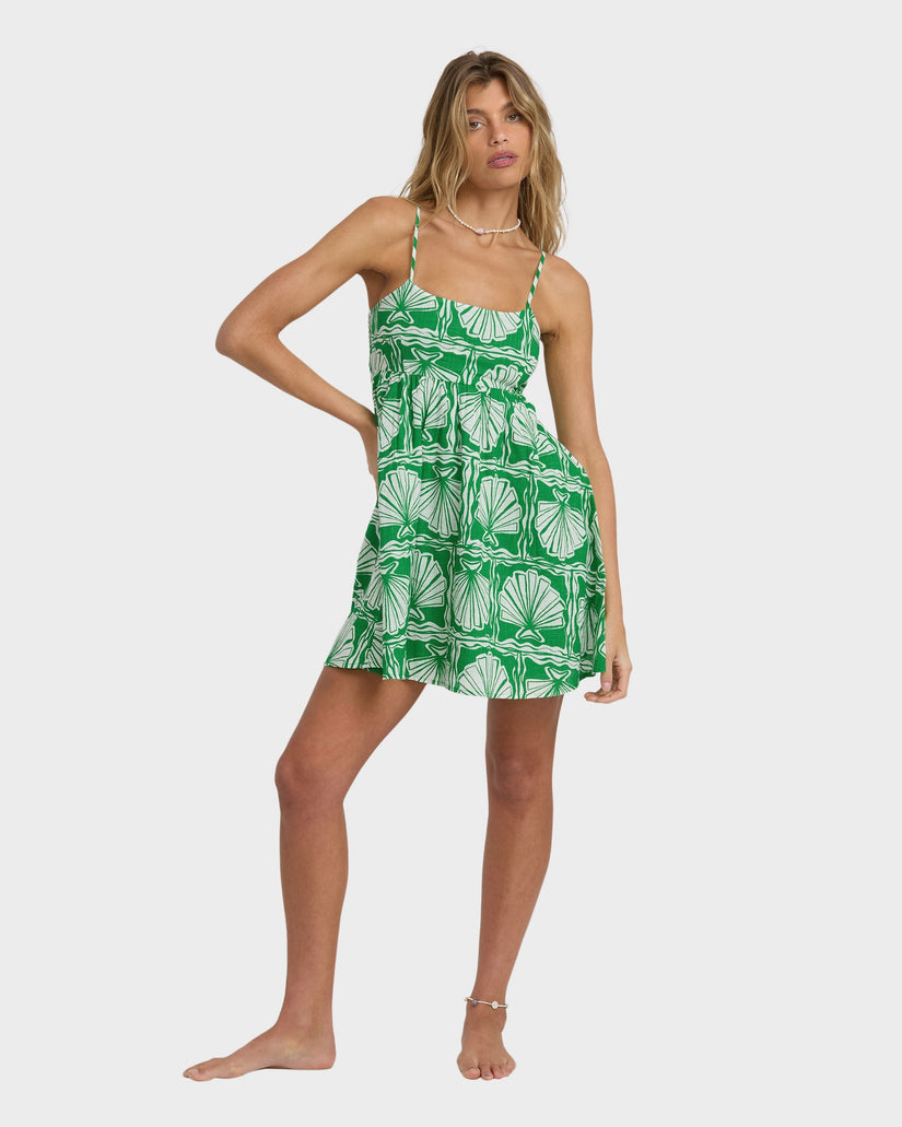 Womens Sea Shell Mini Dress