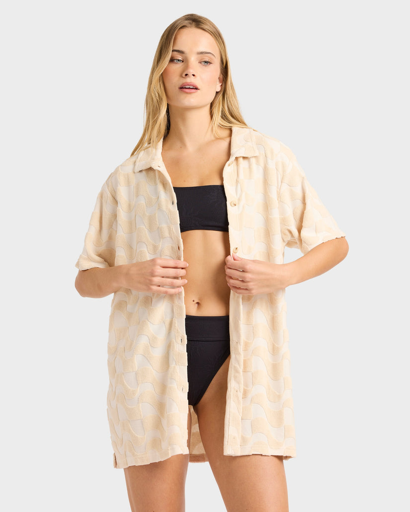 Womens Laura Waves Long Sleeve Shirt