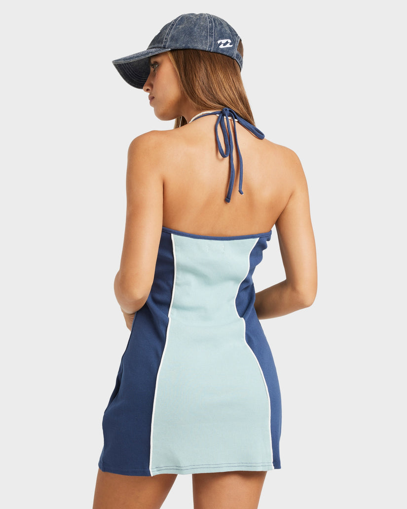 Womens Billa Crush Halter Dress