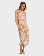 Womens Forever Folk Midi Dress