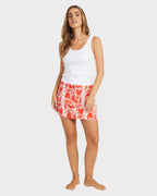 Womens Row Of Palms Mini Skirt