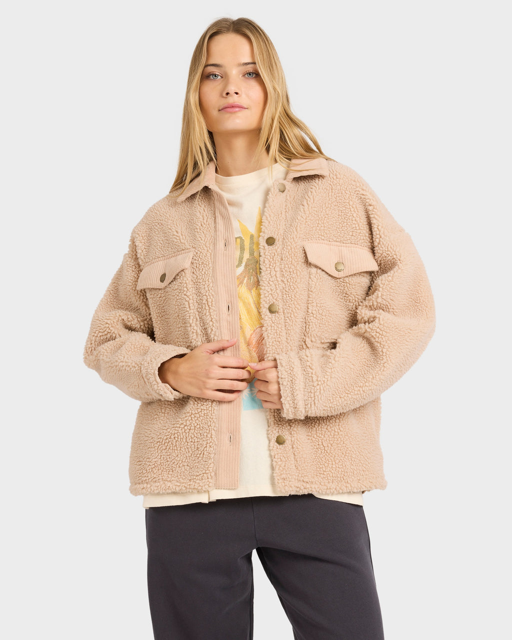 Womens Feeling Toasty Sherpa Jacket