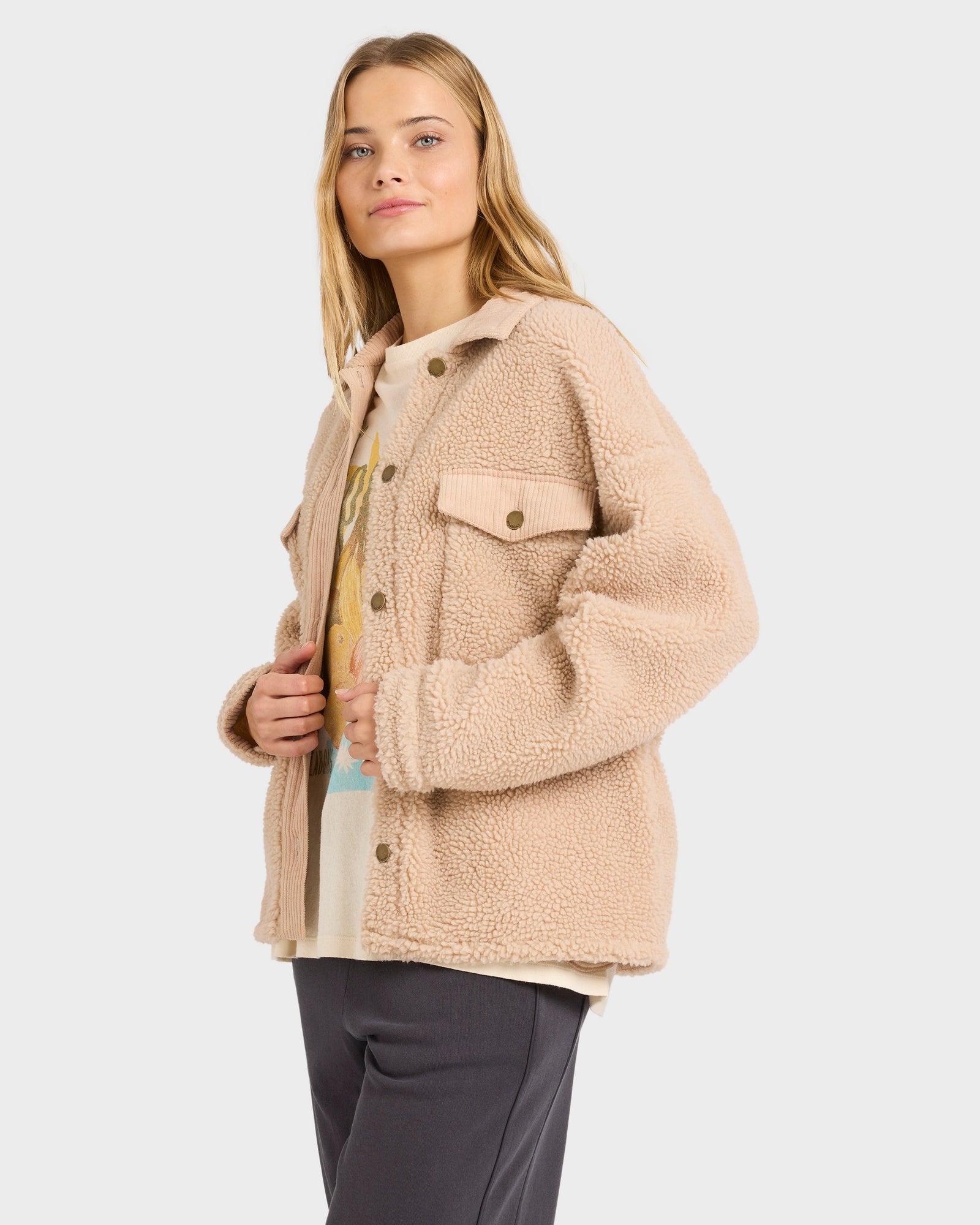 Womens Feeling Toasty Sherpa Jacket