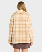 Womens Check Ya Button-through Jacket