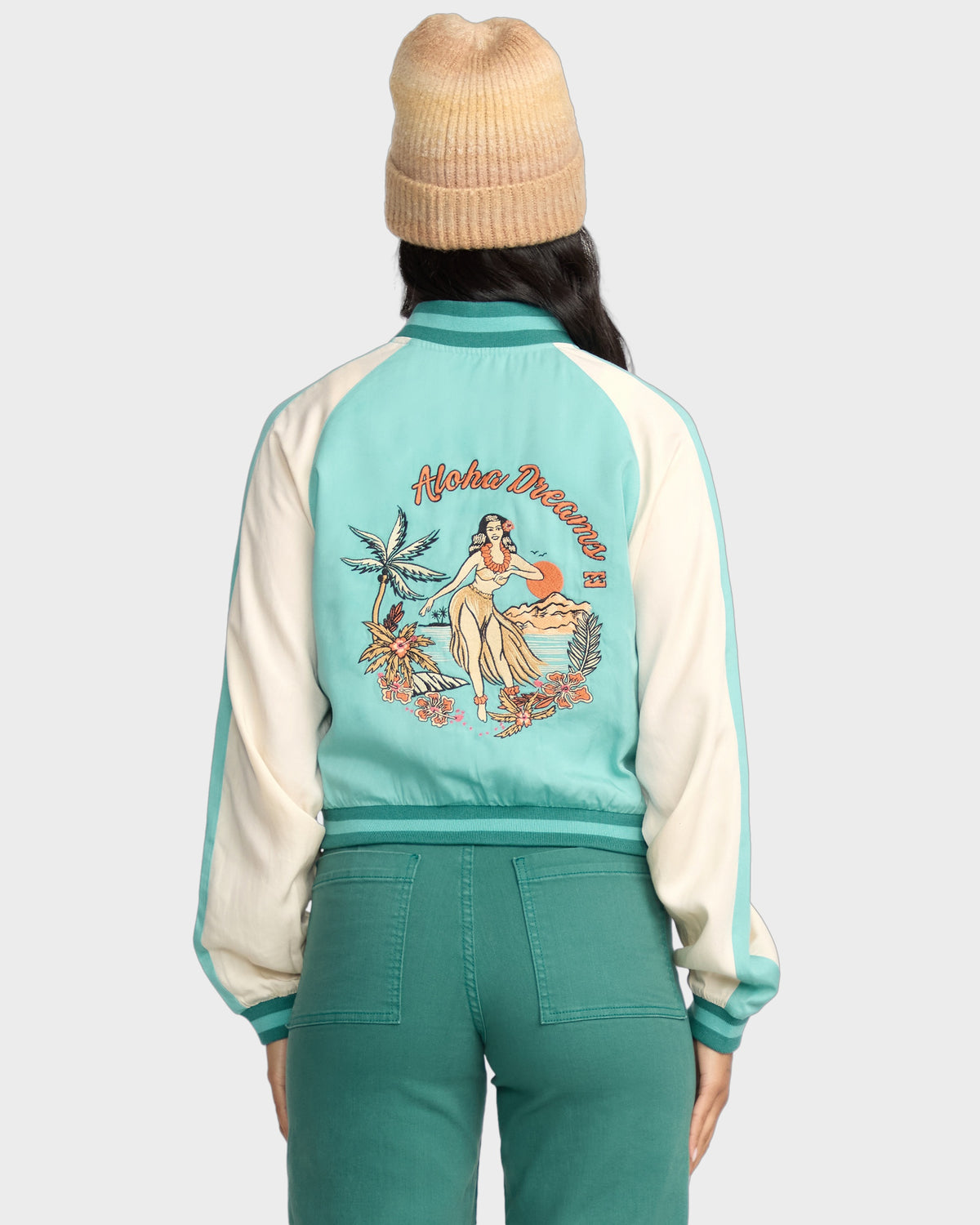 Mens Dream Vacation Bomber Jacket