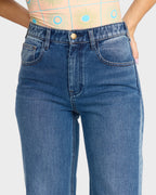 Womens Free Fall Flare Denim Jeans