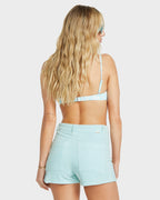 Womens Free Fall Cord Denim Shorts
