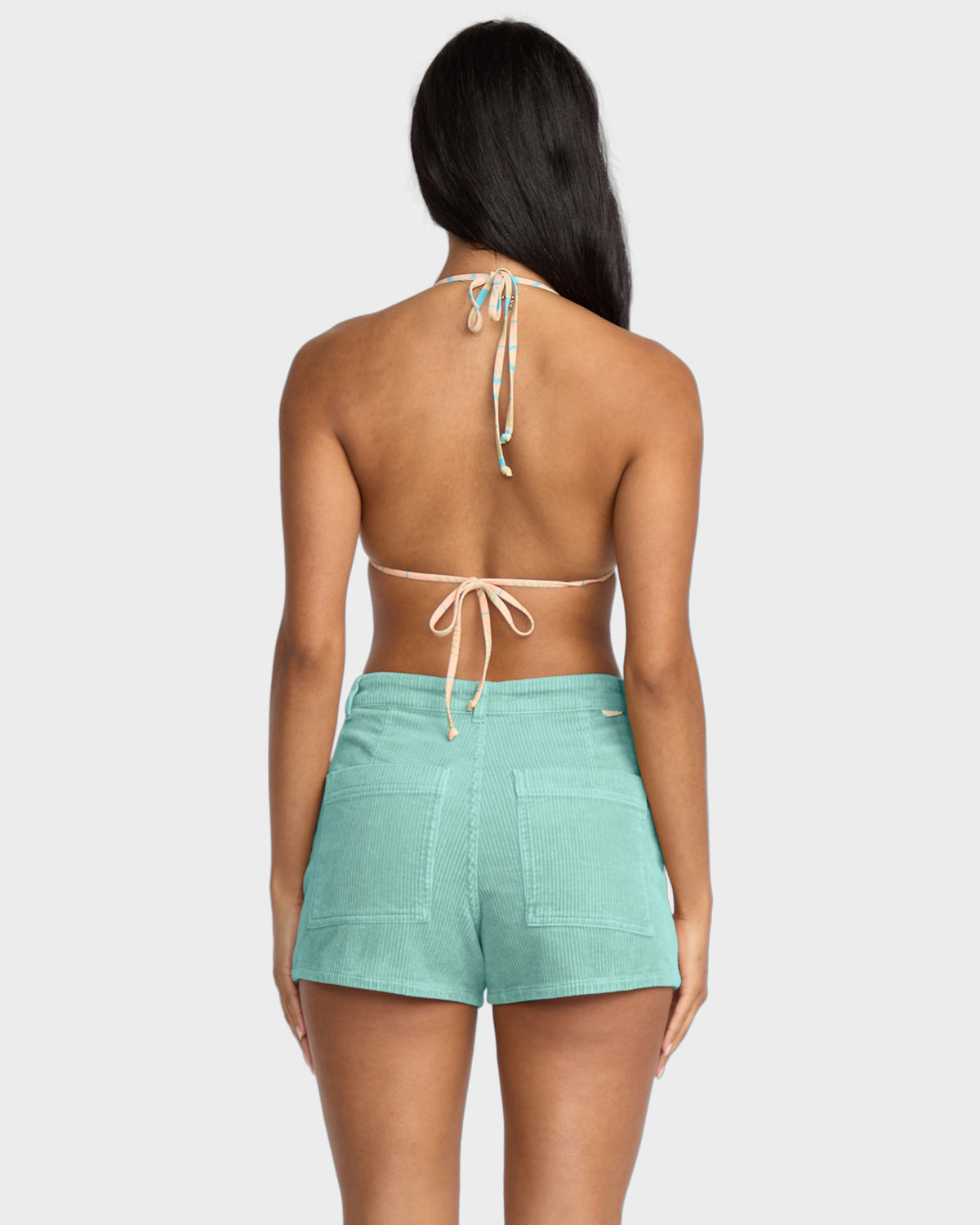 Womens Free Fall Cord Denim Shorts